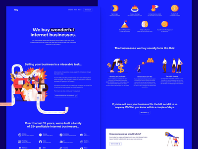 Tiny — New Website is Live! 🎉 about dribbble illustrations investing investment investor landing tiny web webflow website website design