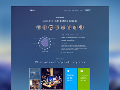 Tapdaq Team Page