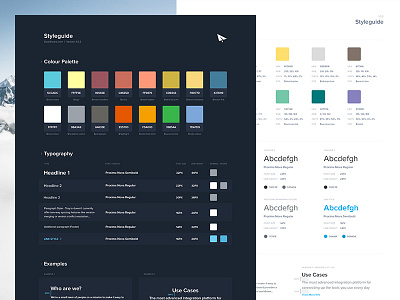 Styleguides by Jan Losert on Dribbble