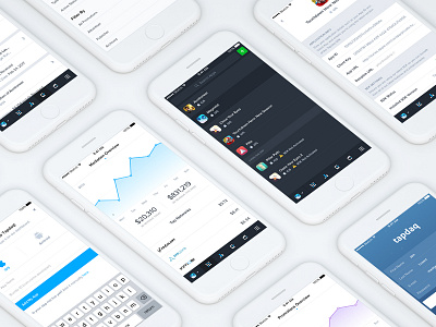 Tapdaq - Responsive / iOS Research app dashboard export graph ios performance profile stats summary table time ui