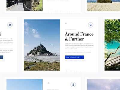 Around France & Further (Wallpapers vol. 2)(FREE) cart clean dolomiti download france freebie landing minimal navigation simple wallpaper white