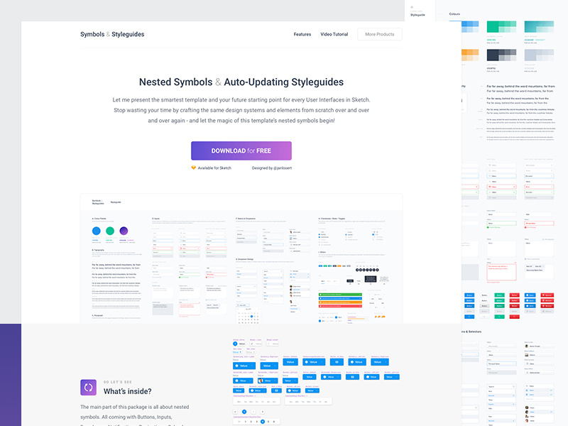 symbols & Styleguides - A Design System by Jan Losert