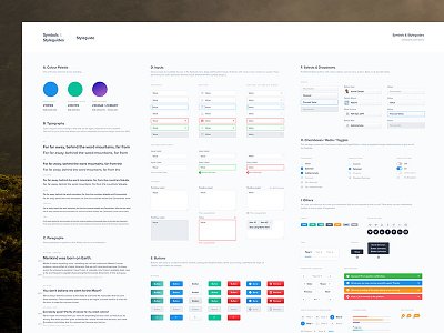 Map Layout Styleguide