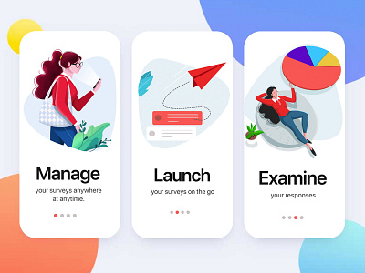 mobile Onboarding design