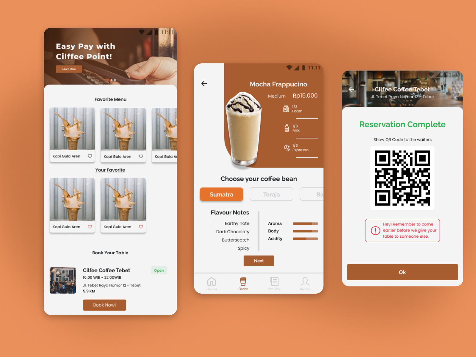 Coffee Shop Application by Fanny Auli Erisen on Dribbble