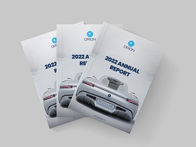 Annual Report Cover Page for Orion Group