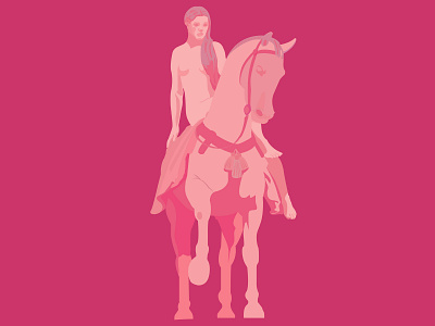 Deva album cover fresh colors illustration logo monochrome pinky