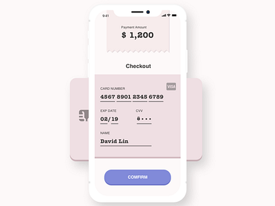 002 Credit Card Checkout Mock Up @daily ui @dailyui