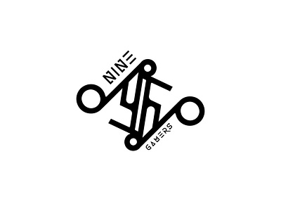 LOGO DESIGN "NINE GAMERS" brand design design indonesian logo design logo gamer logos logotype