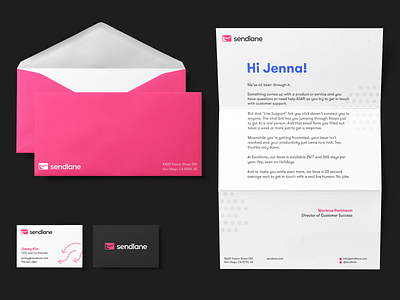 Sendlane - Visual Identity arrows branding email identity marketing newsletter saas scribbles visual identity