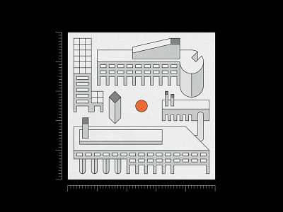 Buildings S001 buildings illustration isometric vector