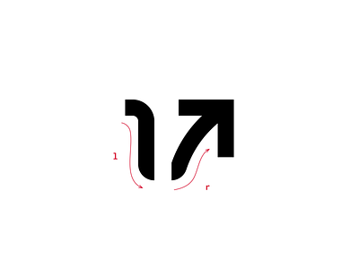 Last Rep. - Arrow Detail branding design icon logo typography