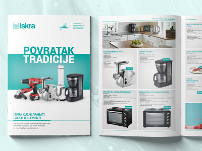 Iskra Product Catalog print design