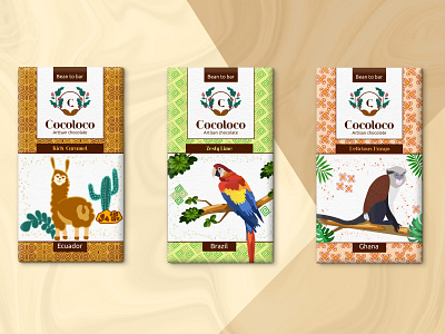 Cocoloco - Artisan chocolates brand identity branddesign design illustration logo minimal product design