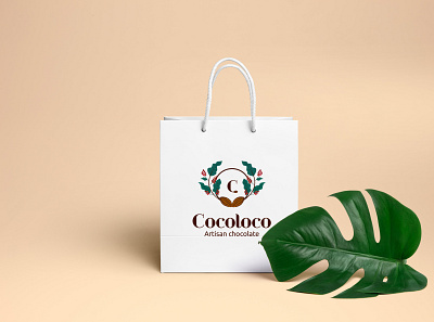 Cocoloco - Bag brand identity branding design flat illustration logo minimal product design vector