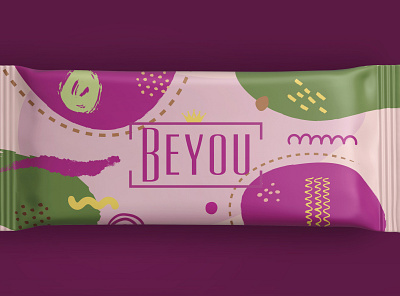 Beyou - Health bar - Berry brand identity branddesign branding design food illustration packaging design product design