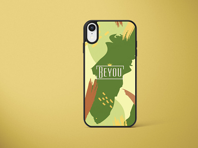 Beyou - phone cover - coconut brand identity branddesign branding design flat illustration logo mockup vector