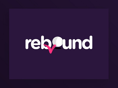 Logo exploration bounce brand colour design loading logo rebound round