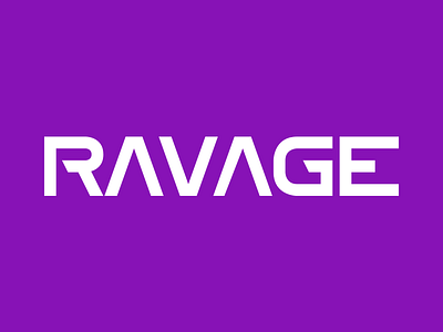 Ravage Logo v2 logo purple ravage