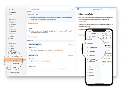 Nested Tags for NotePlan - hero image.