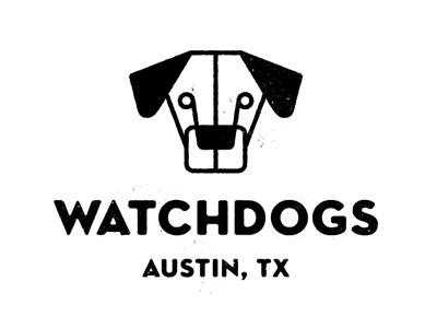 watchdogs austin dog logo mark