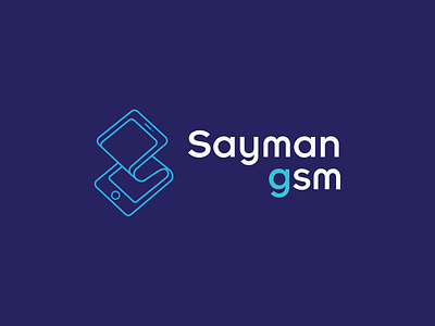 Sayman Gsm Logo app branding branding and identity branding design design logo logo design logo design branding logodesign logos logotype minimalism mobile
