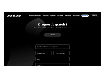 Mur Tronic - Website branding design graphicdesign site web webdesign website