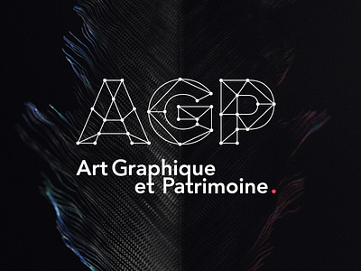 Art Graphique & Patrimoine branding design graphicdesign logo luxury typography