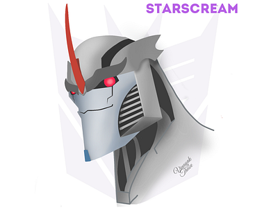 Starscream artwork autodesk sketchbook digital illustration digitalart fanart illustraion illustration illustration art transformers