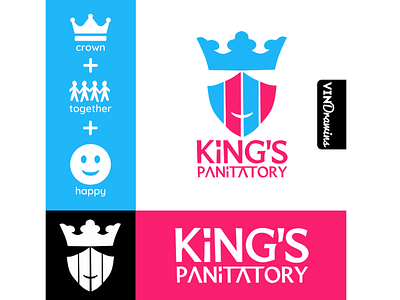 King's Panitatory Logo Design artwork autodesk sketchbook branding design digital illustration digitalart illustration logo