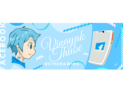 Vinayak Thube (@VinDrawins) facebook cover illustration