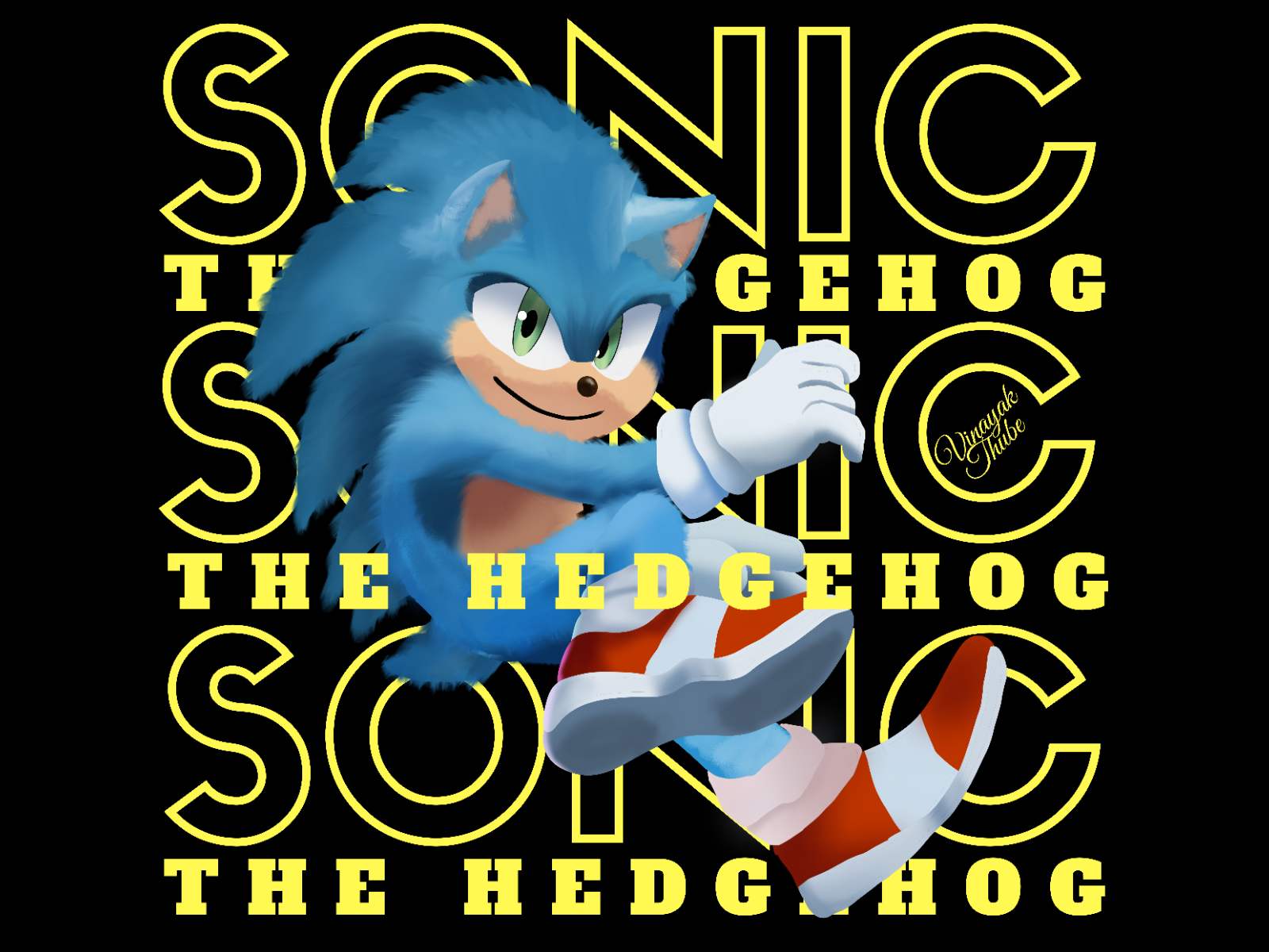 Sonic: the Hedgehog by Vinayak Thube on Dribbble