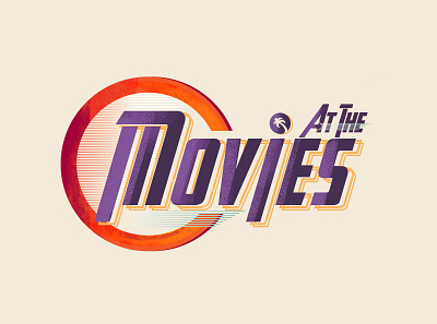At The Movies Logo action adobe branding children church color design entertainment fiction graphic design illustration logo movie photoshop typography