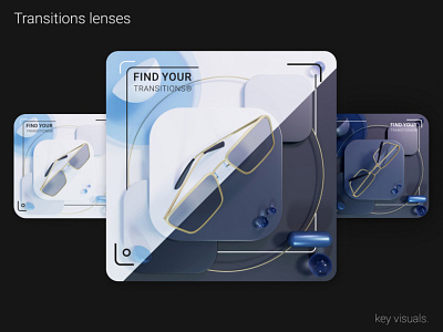 Key visual for lens brand