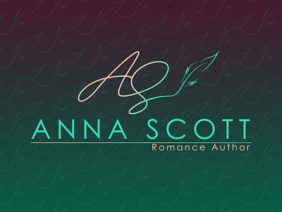 annascottauthor branding logoconcept logocustom logodesign logofeminim logoinspire logosignature logotype