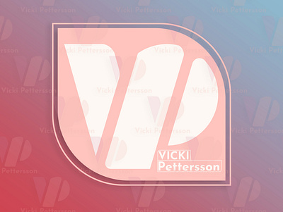 Vicki Pettersson 4 design logoconcept logocustom logodesign logofeminim logoinspire logosignature logotype