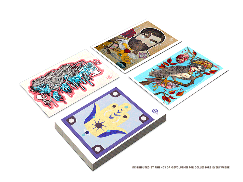 R12 Collectible Artist Showcards