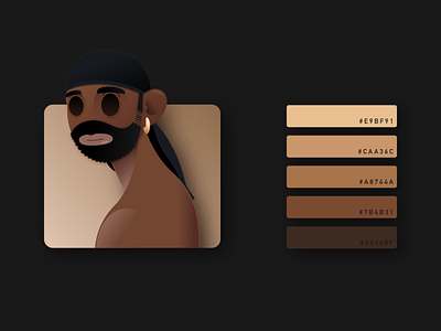 ART HAS NO SKIN TONE branding character design illustration