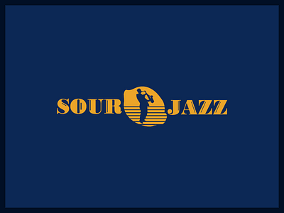 Brand design Dark brand design jazz logo vector