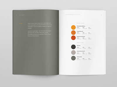 Website Style Guide color palette style guide