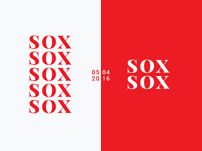 Red Sox Scores: May 4, 2016 baseball data data visualization dataviz infographic monochrome serif sports typography