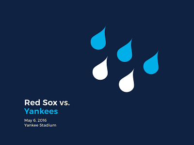 Red Sox Scores: May 6, 2016 baseball data data visualization dataviz infographic sports