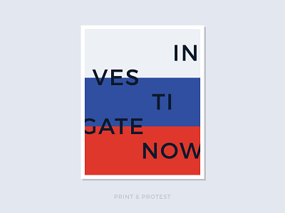 Print & Protest No. 25 politics poster print protest resist sign