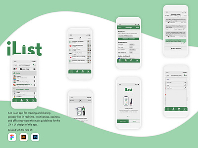 Product Design & Branding for iList mobile App