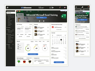 UI Design - Learning Management System (LMS)