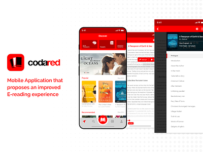 Book Reading App- UX Case study adobe xd android app app book book reading book reading app clean ui user interface ux ux case study