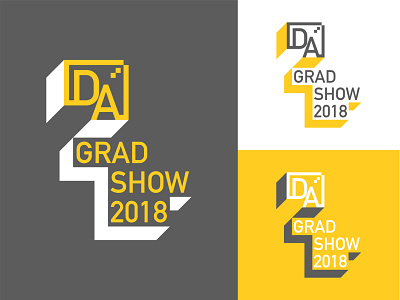 Design Annual - Grad Show 2018 art branding colour design dribbble flat illustrator logo minimal pastel vector