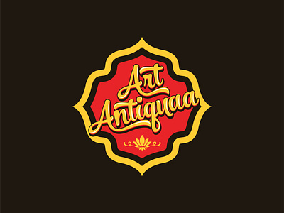 Art Antiquaa art branding colour design folk homegrown icon illustrator india indian logo logodesign logos logotype pastel traditional art typography vector
