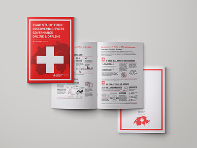 Study Tour Brochure a4 booklet branding brochure catalog flyer illustration layout magazine typography vector