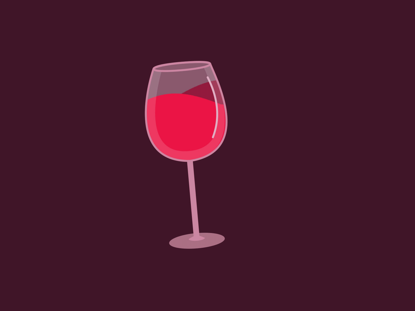 #3 Swirling WIne Glass fake3d illustrator loop media encoder motion graphic personal project wine